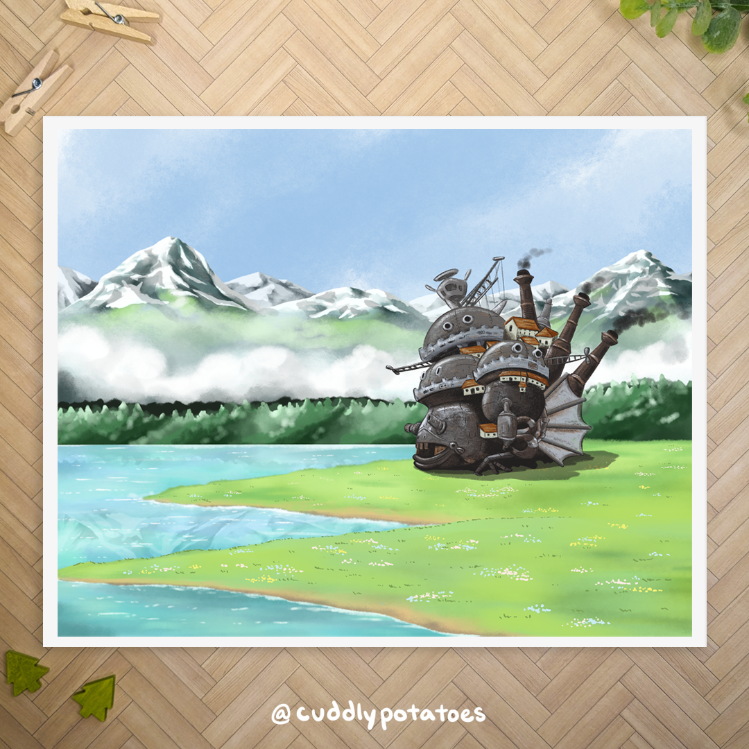 Scenic Lake - 8x10 Print – Cuddly Potatoes