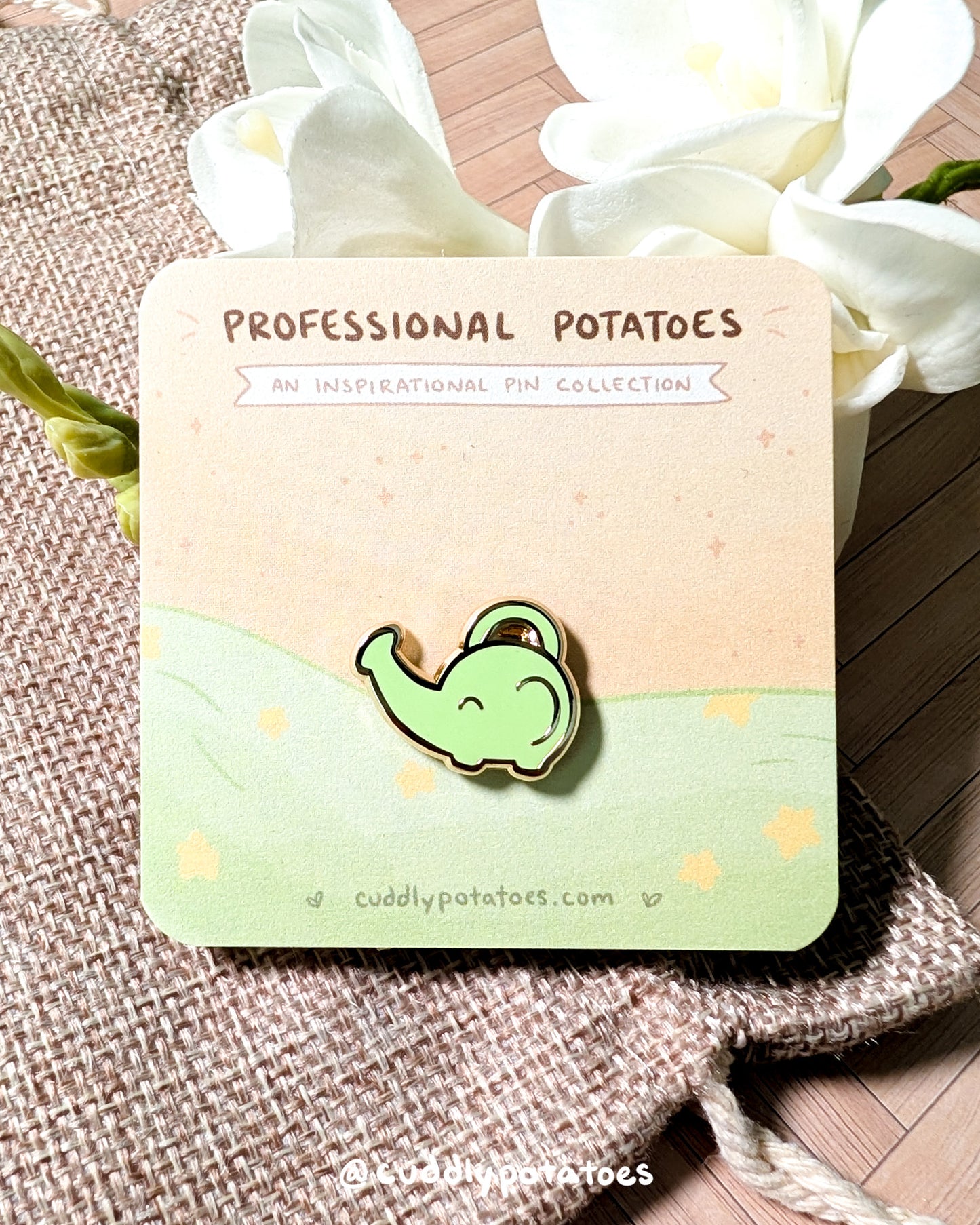 "Watering Can" Mini Enamel Pin