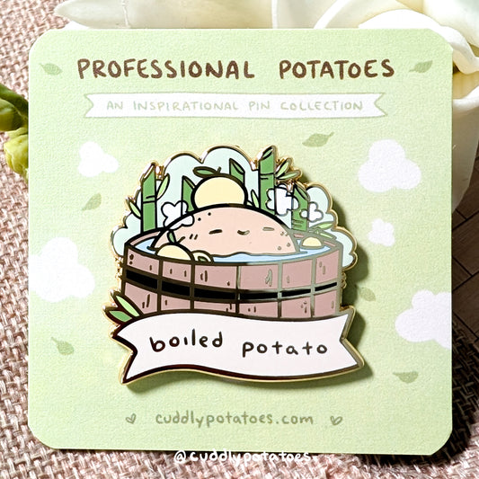 "Boiled Potato" Enamel Pin