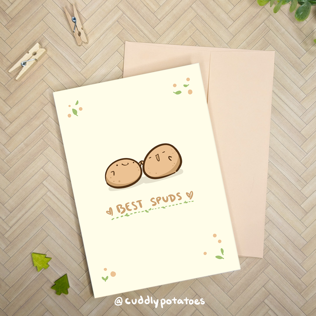 Best Spuds - A7 Greeting Card